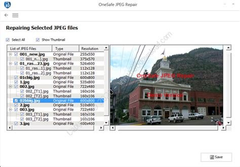 OneSafe JPEG Repair 4.5.0.0