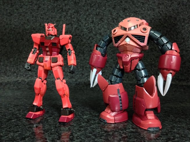 RG 1/144 キャスバル専用ガンダム レビュー〔らるりれろ！さん