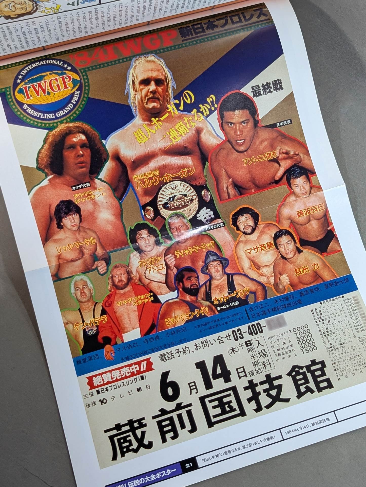 燃えろ!新日本プロレス vol.21 – 闘道館