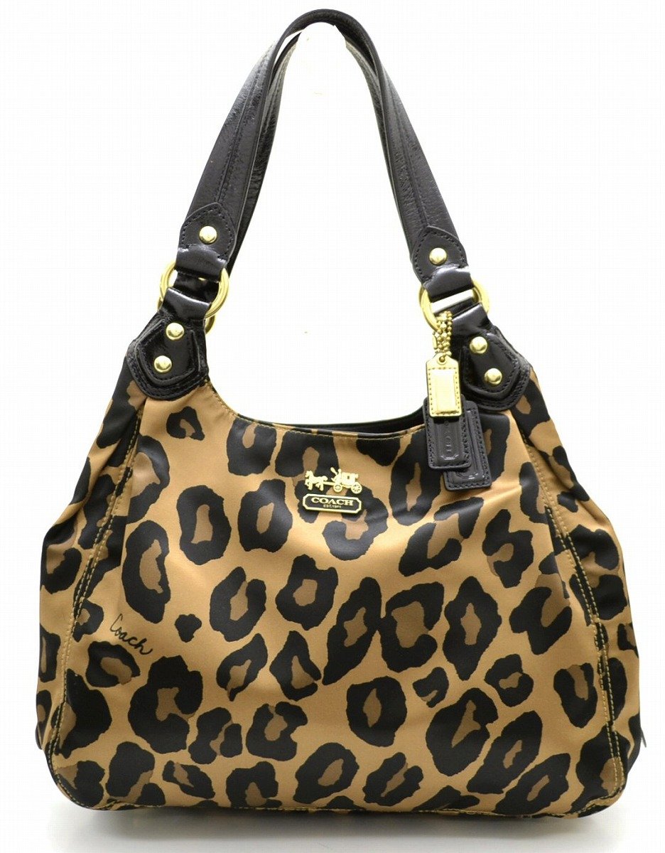 楽天市場】【バッグ】COACH コーチ レオパード柄 ひょう柄 ショルダー
