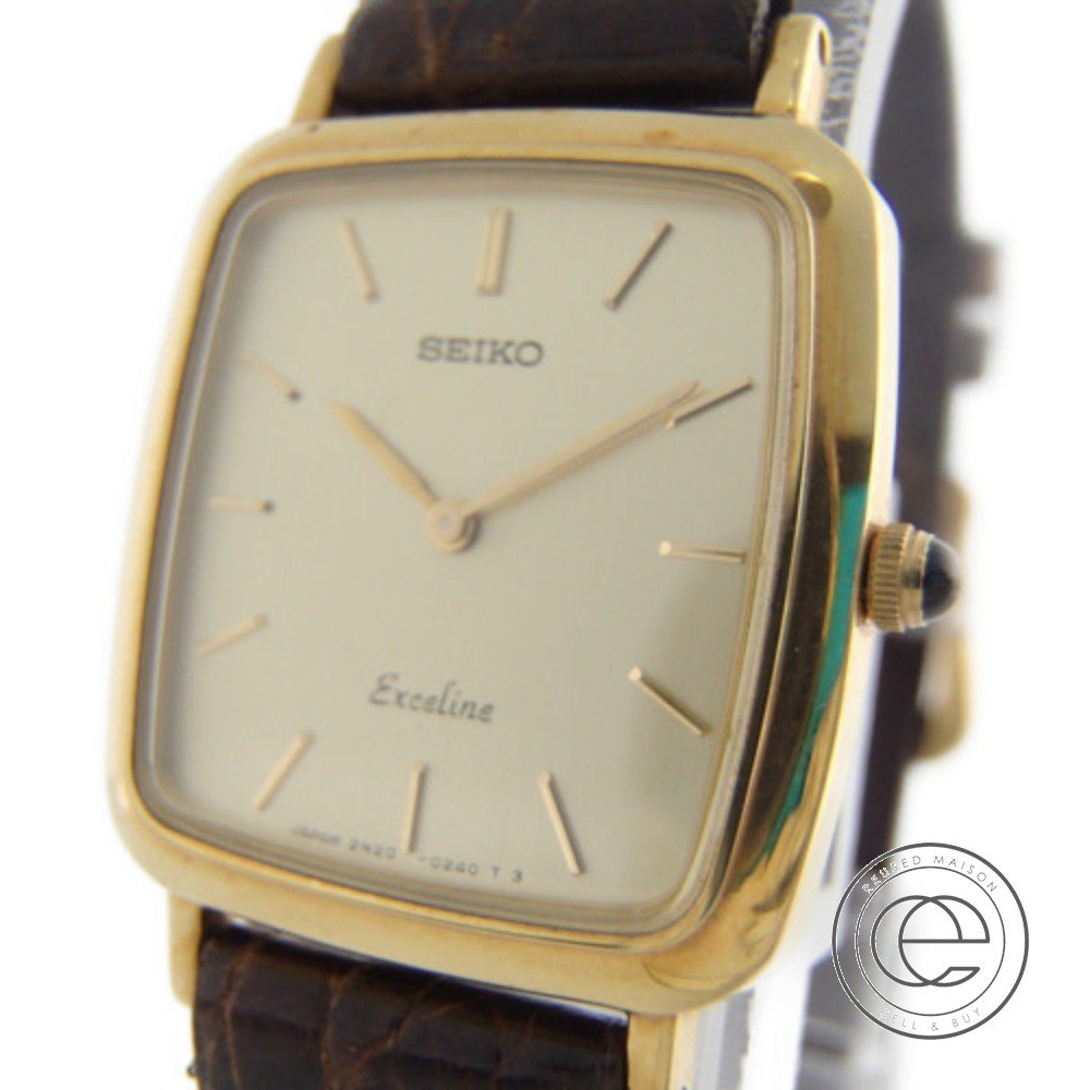 楽天市場】SEIKO セイコー Excelineエクセリーヌ 18KT 2N20-5080 純正