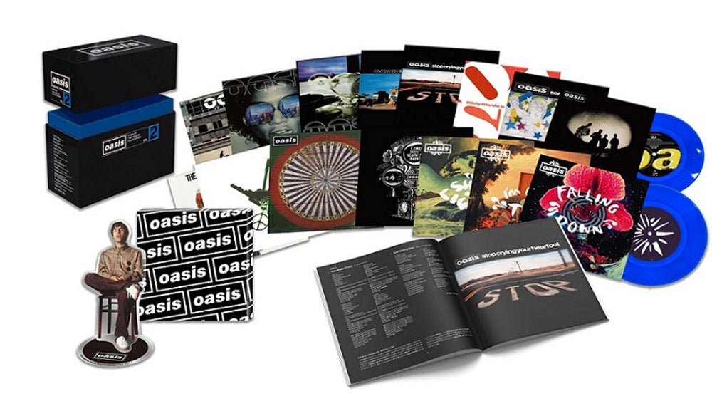 Oasis Complete 7inch Singles Collection Box | Vol. 2 - Blue Vinyl