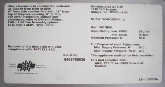 Lennox Hearth Products Recalls Vent-Free Gas Logs and Fireplaces