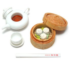 セブンイレブン 香港飲茶 海洋楼 飲茶フィギュアコレクション