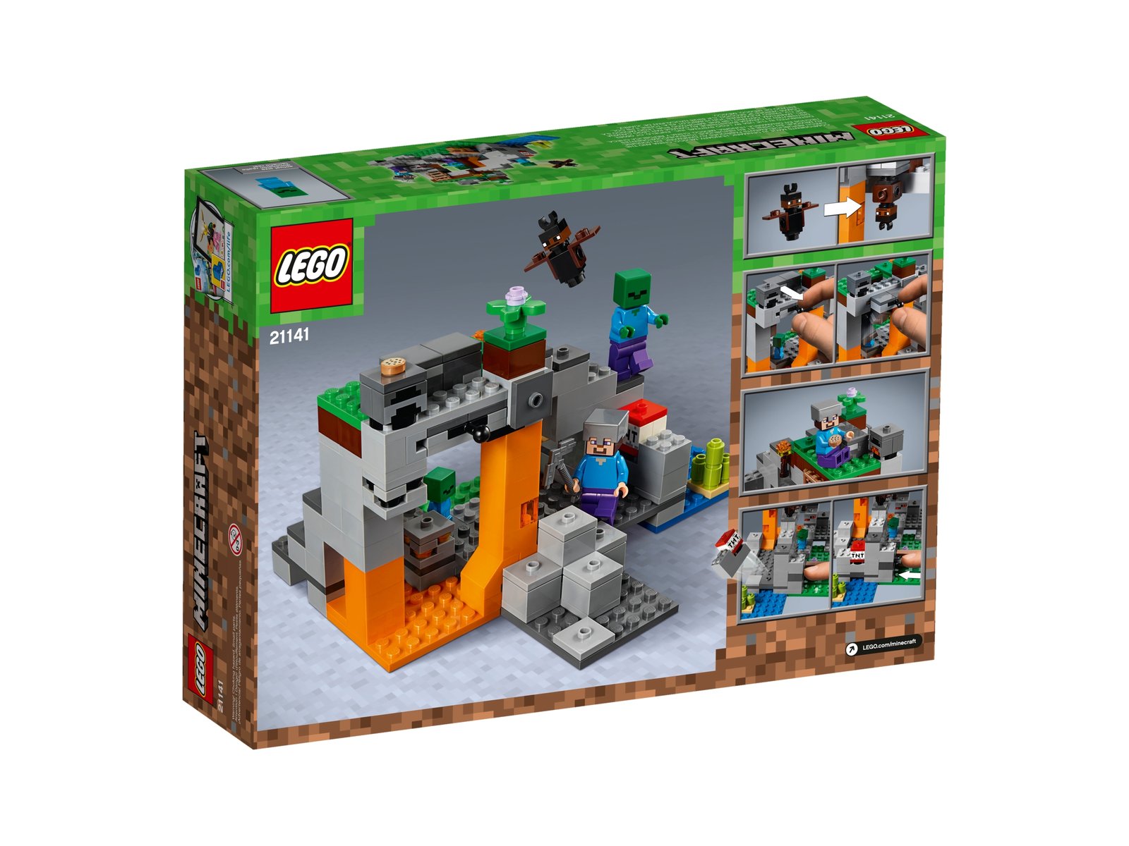 The Zombie Cave 21141 | Minecraft® | Buy online at the Official
