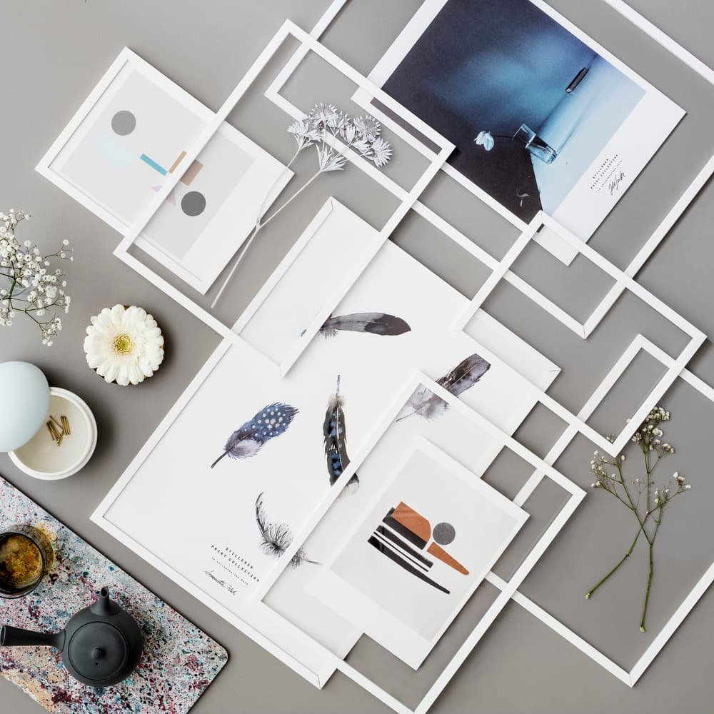 Moebe フレーム A2 ホワイト(A2 ホワイト)：ポスター & アーティスト