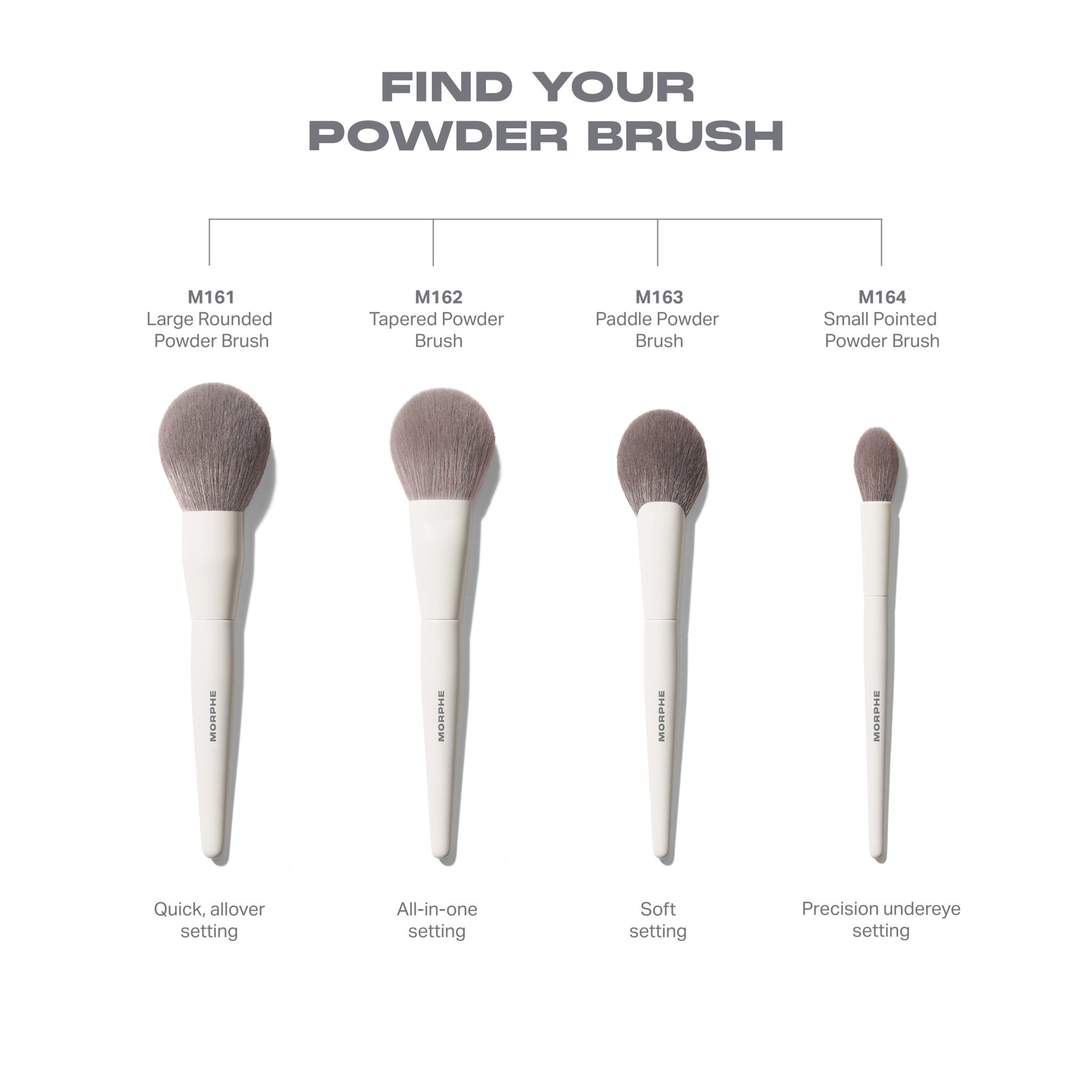 M163 Paddle Powder Brush – Morphe US