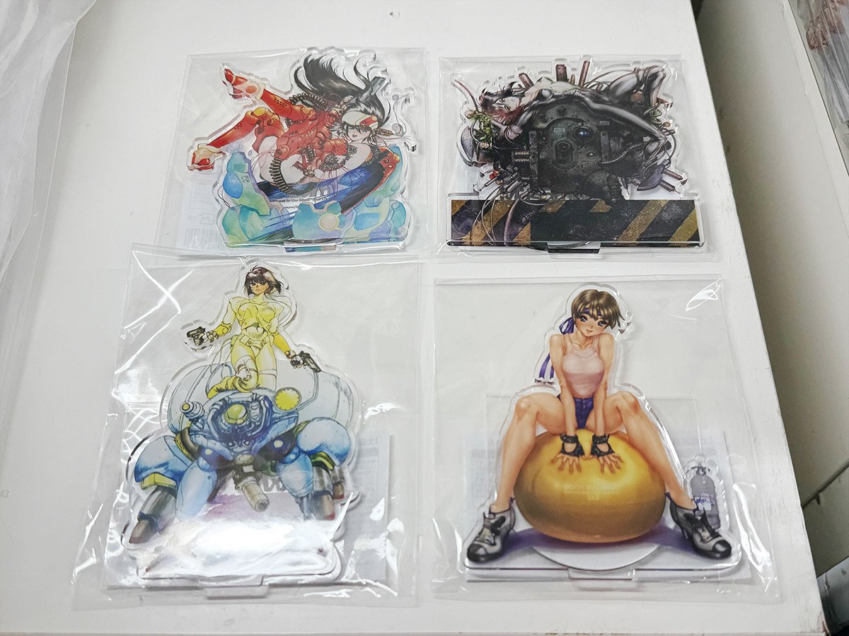 売り切れ必須、ファン垂涎のアイテムがずらり「士郎正宗の世界展