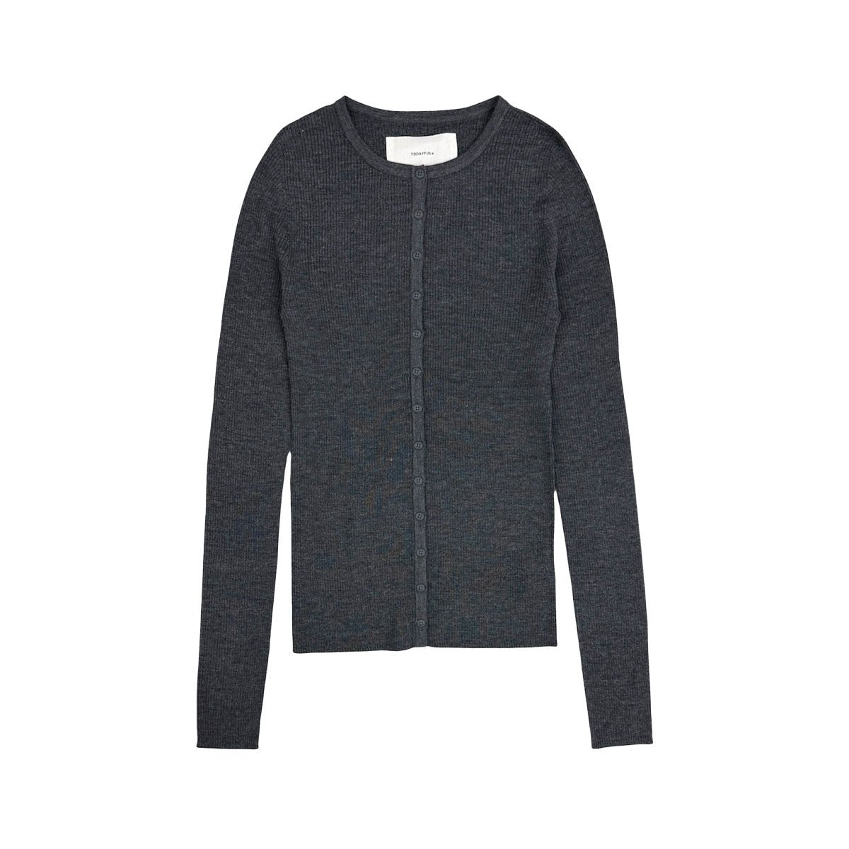 TODAYFUL]Silkwool Knit Cardigan/CHACOALGRAY(12520501) – R&Co.