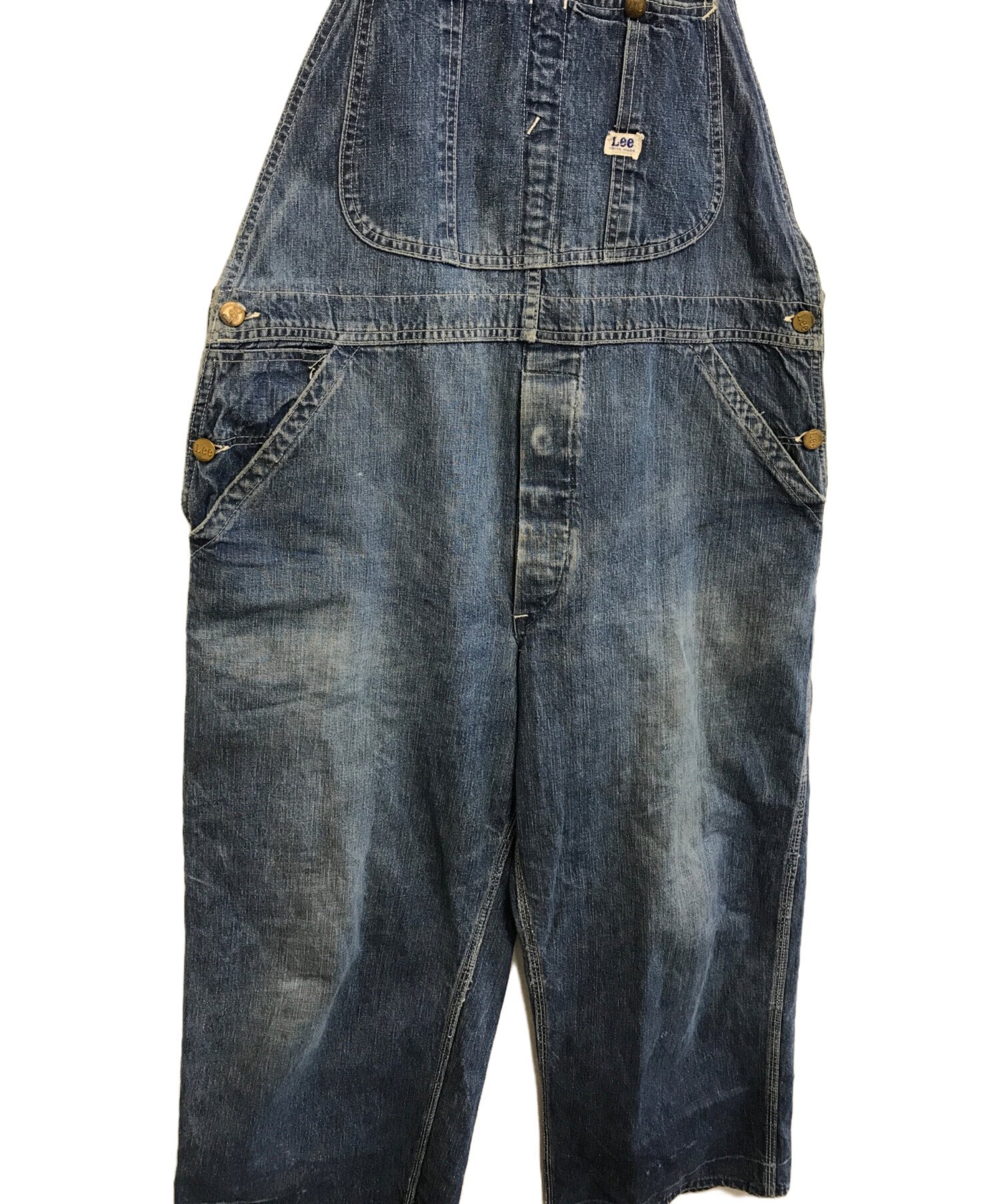 中古・古着通販】LEE (リー) 50's91-SBデニムオーバーオール