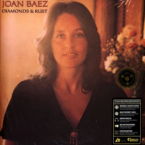 Joan Baez - Diamonds & Rust - Vinyl 2LP - 1975 - US - Reissue | HHV