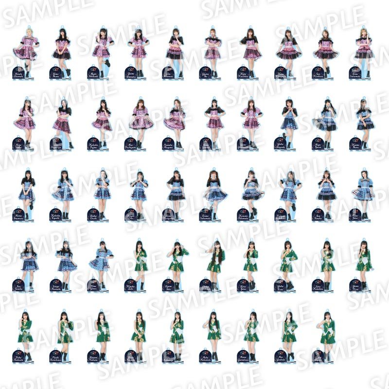 HKT48 13周年記念 個別アクリルスタンドキーホルダー - HKT48 OFFICIAL