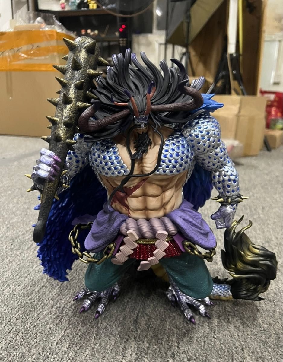 ワンピース カイドウ 人獣型 フィギュア ガレージキット｜Yahoo!フリマ