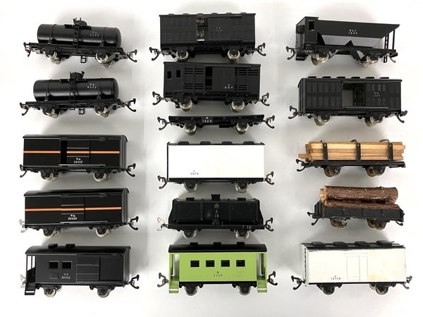 Yahoo!オークション - エンドウ 貨車 16両 セット 鉄道模型 HOゲージ