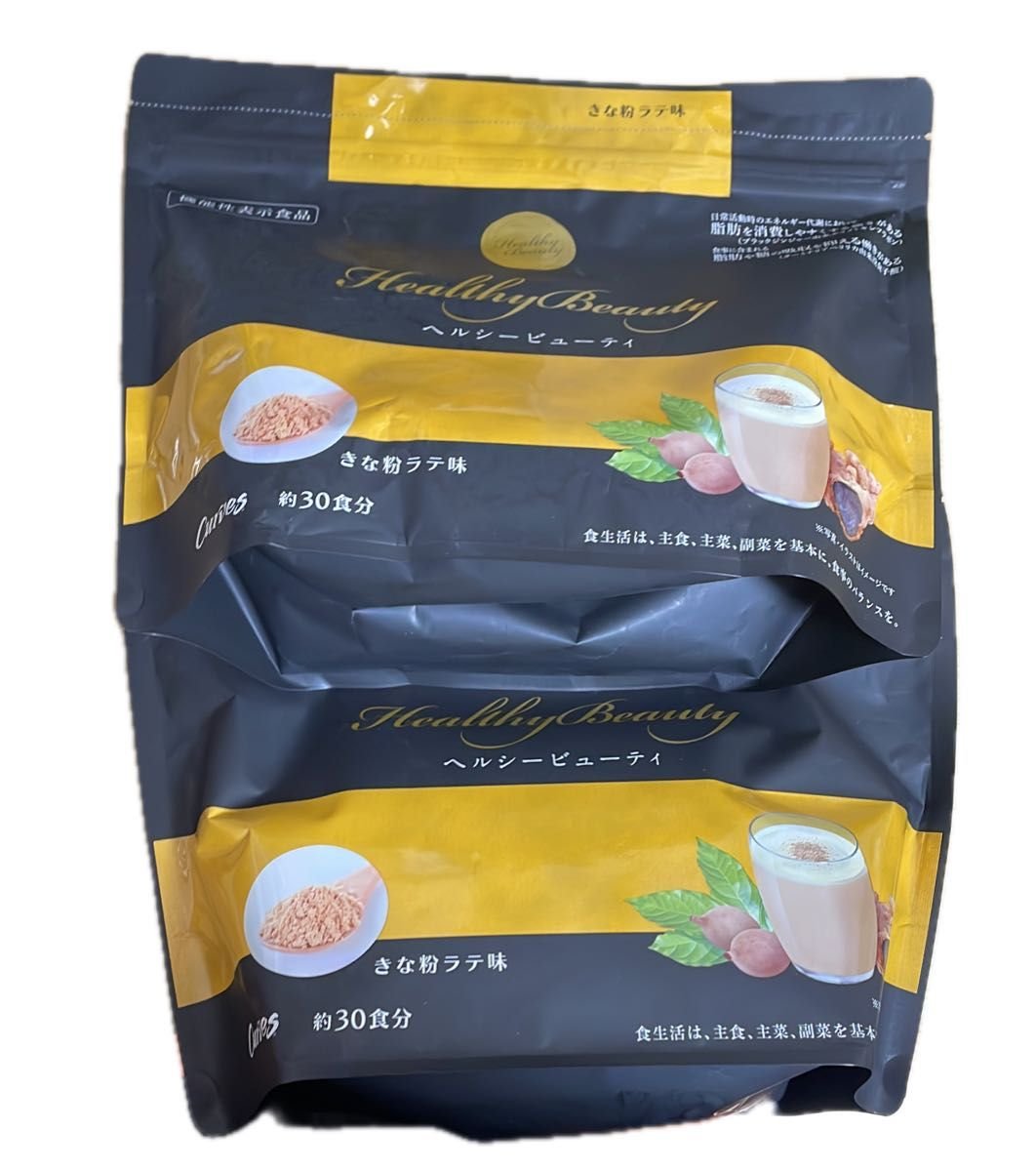 ヘルシービューティーきな粉ラテ×2袋 カーブス ヘルシービューティ
