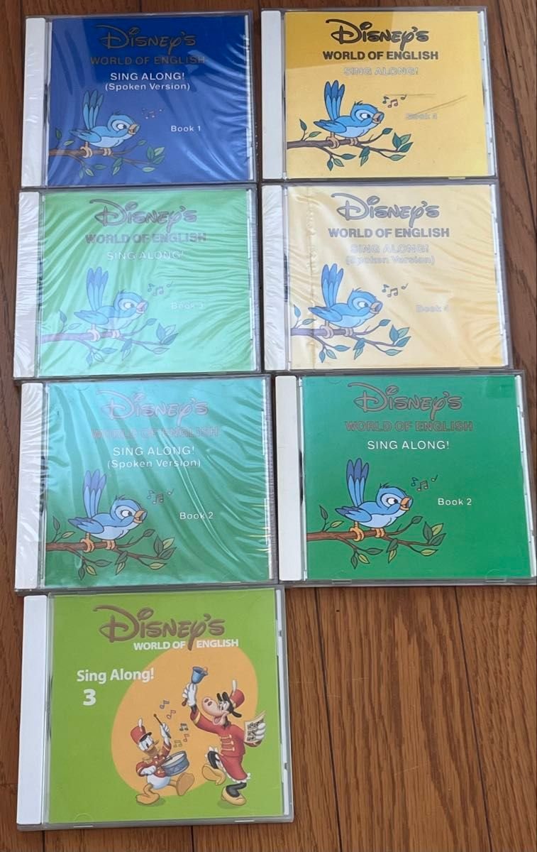 DWE ディズニー英語システム シングアロング 12巻 DVD CD 絵本 ガイド