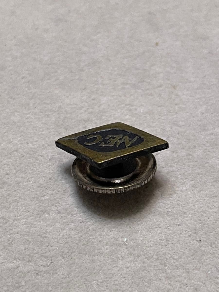 希少品 NEC 社員章 タイタック 旧バッチ 時代物 昭和レトロ