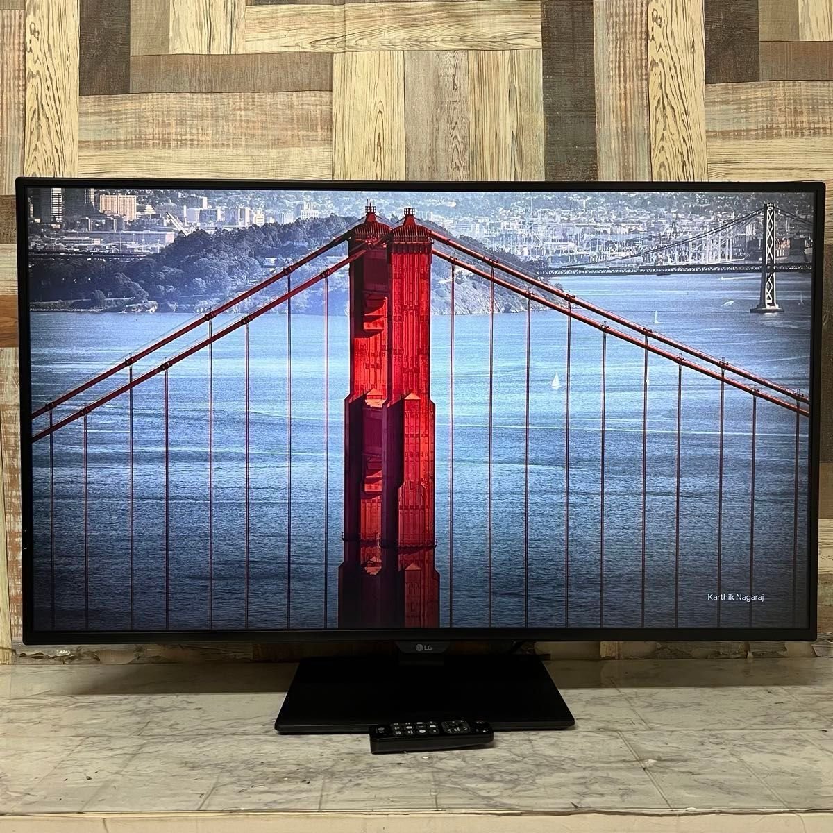 LG43V型4Kモニター4画面表示スピーカーブルーライト低減｜Yahoo!フリマ