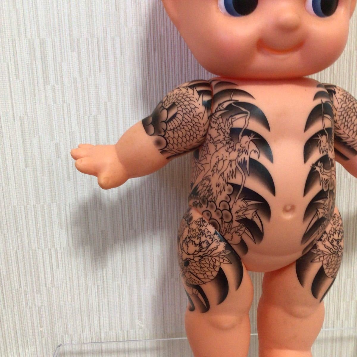 キューピー人形 刺青 入れ墨 龍虎柄｜Yahoo!フリマ（旧PayPayフリマ）