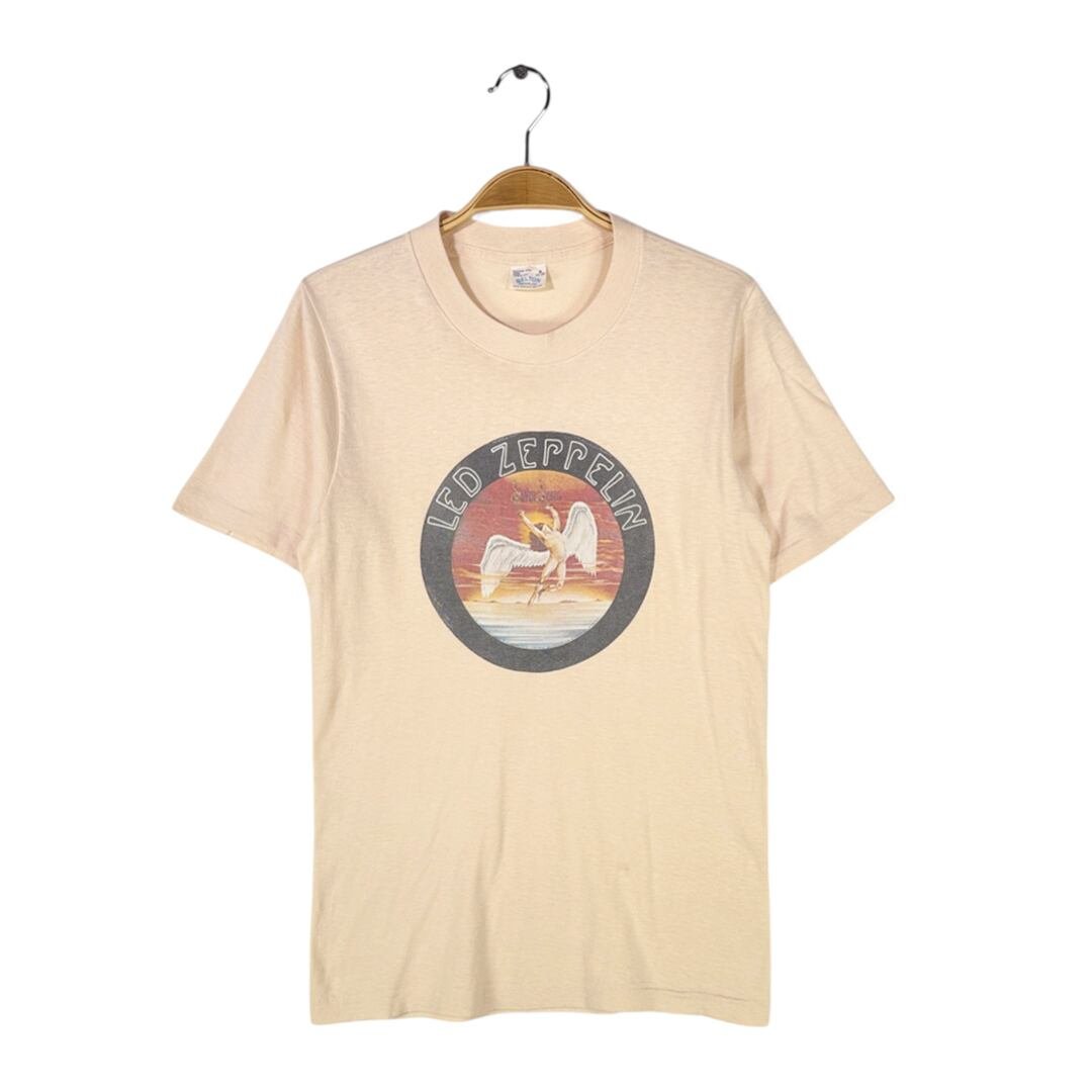 70s レッドツェッペリン USA製 ヴィンテージTシャツ バンドロゴ スワン