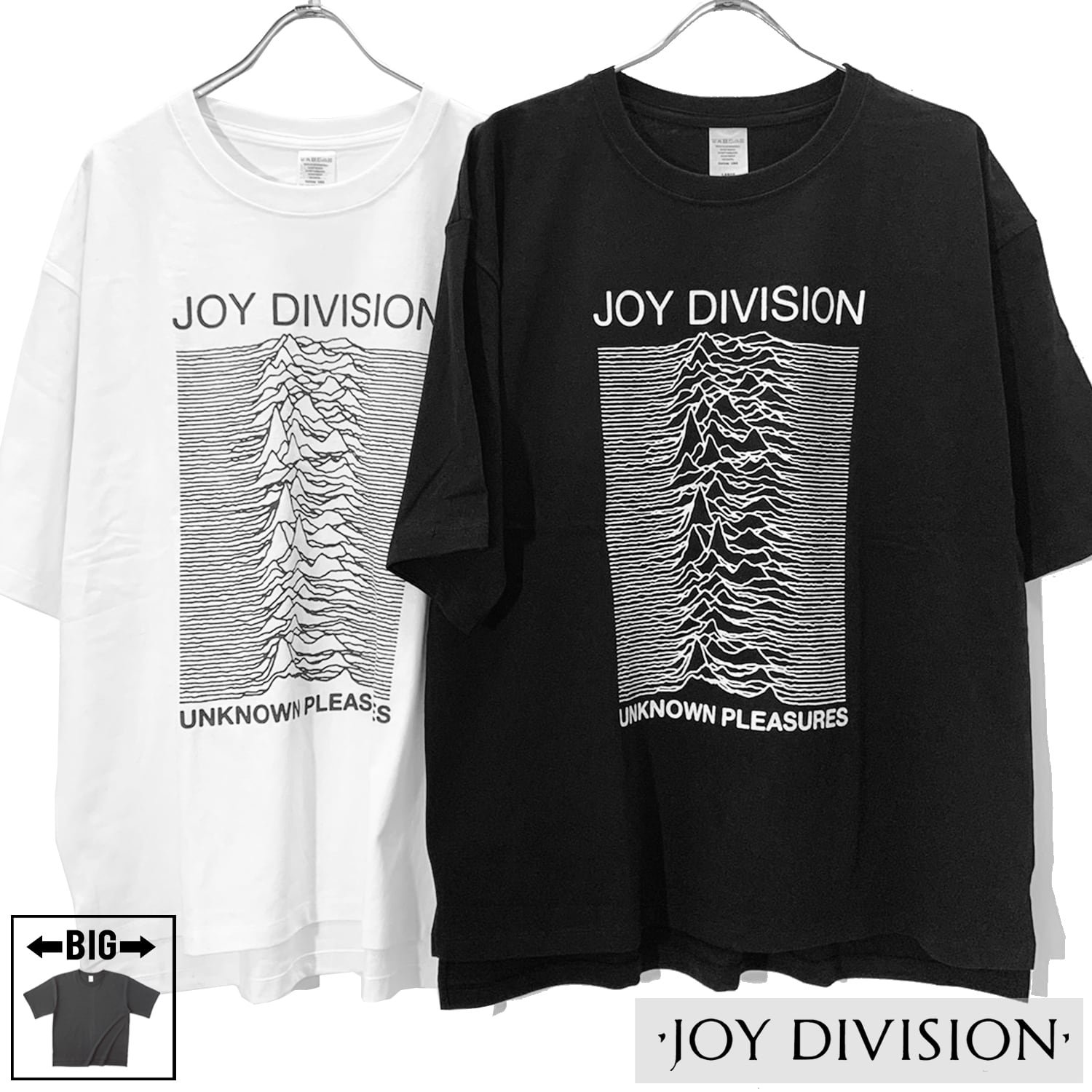 BIG TEE】JOY DIVISION [ UNKNOWN PLESURES ] ジョイディヴィジョン