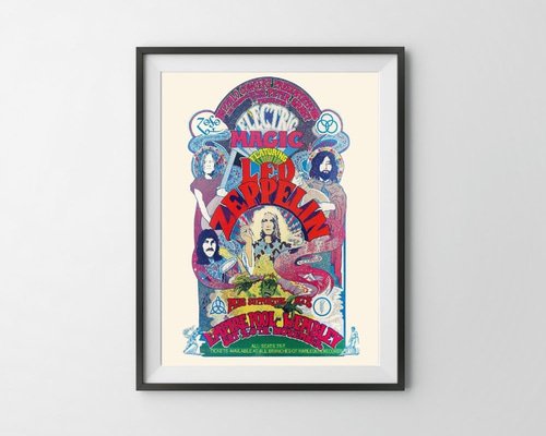 レッド・ツェッペリン (Led Zeppelin) ポスター | ヴィンテージロック