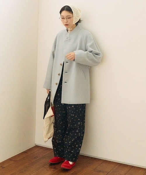 fig London（フィグロンドン）の「エアリアルパイル Harry coat