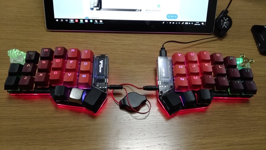 自作キーボードキット「Corne Cherry」のレビュー - 自作キーボード