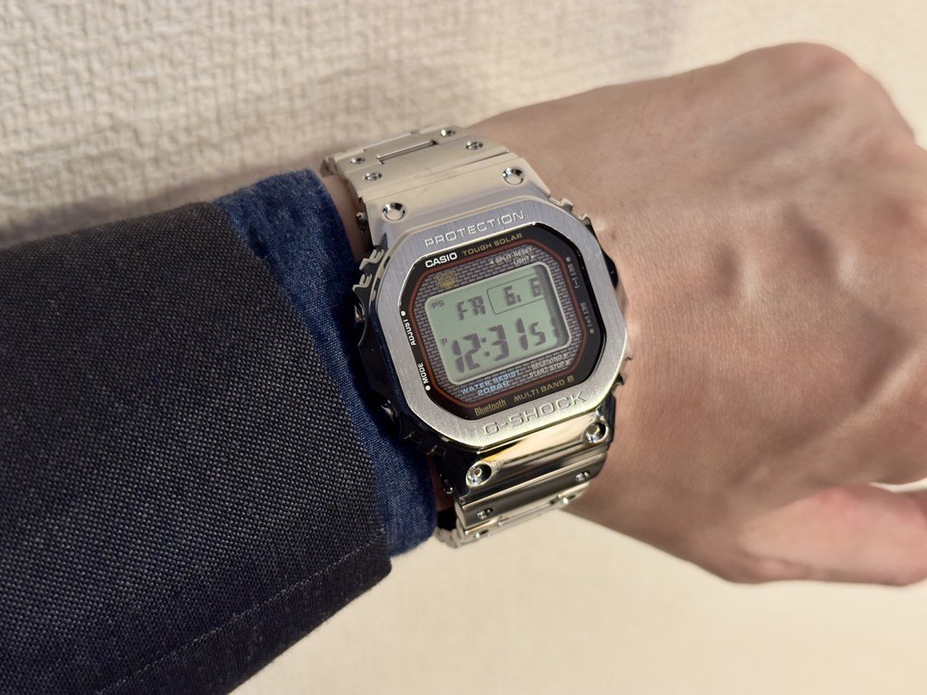 初代デザインのフルメタルG-SHOCK”GMW-B5000D-1CJF”レビュー！ - 1978