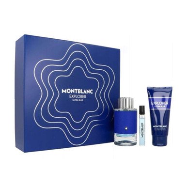 Montblanc Explorer Ultra Blue Gift Set Men