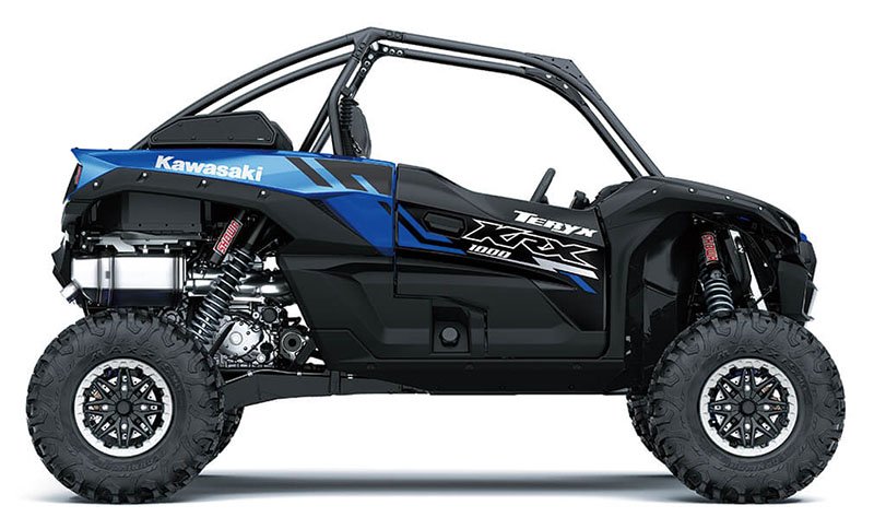 New 2025 Kawasaki Teryx KRX 1000 Metallic Sierra Blue / Super