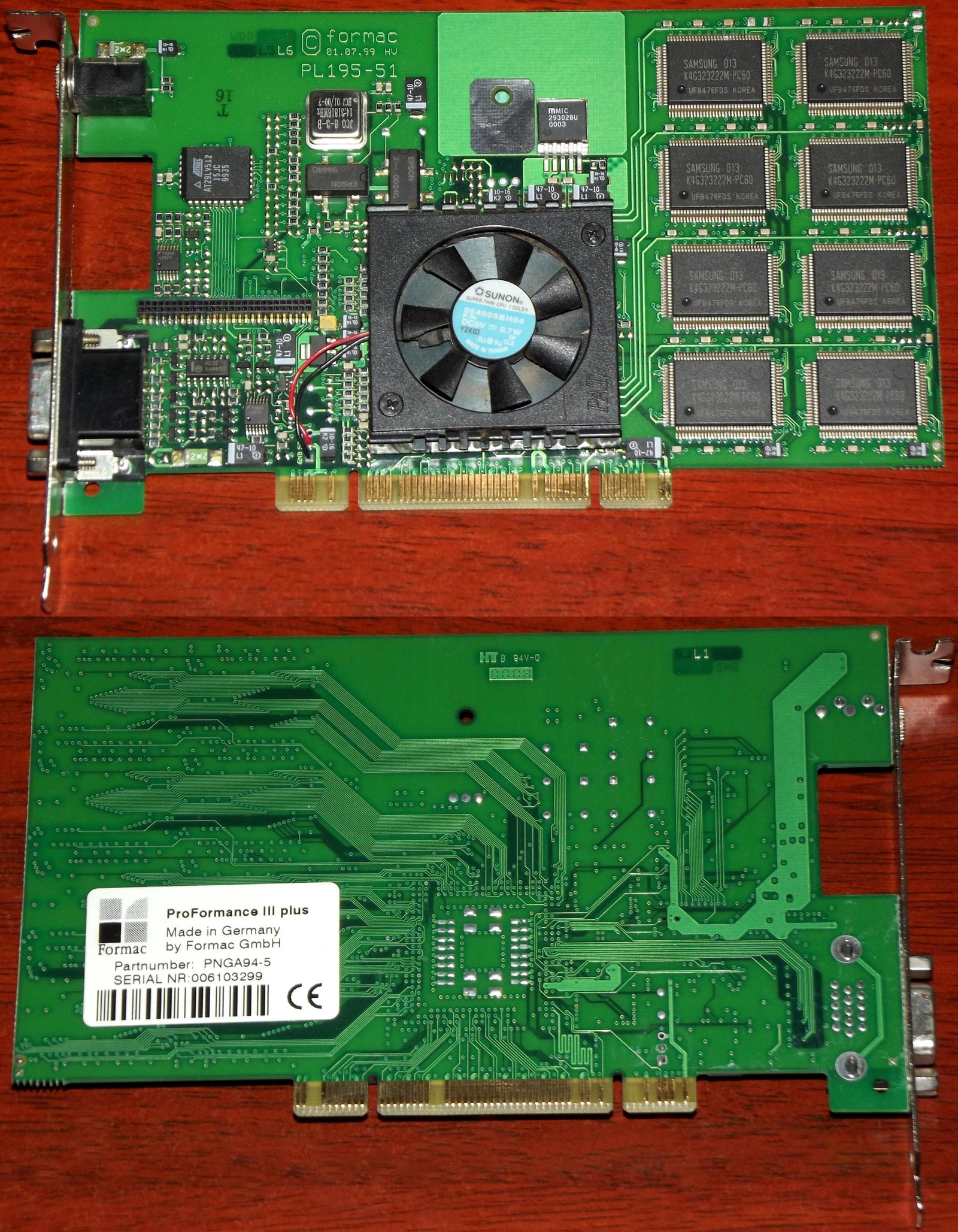 Formac ProFormance 3 Plus Fan - retrostuff