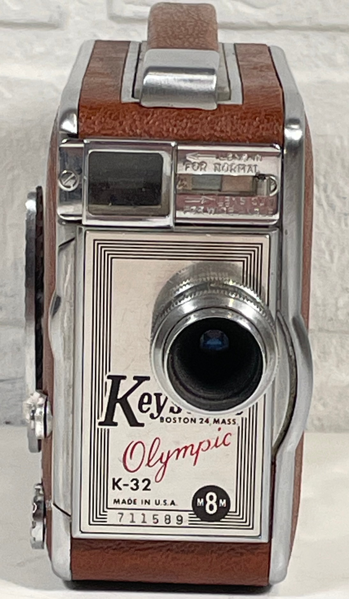 Vintage KEYSTONE Olympic K-32 8mm Roll Film Movie Camera – AS-IS