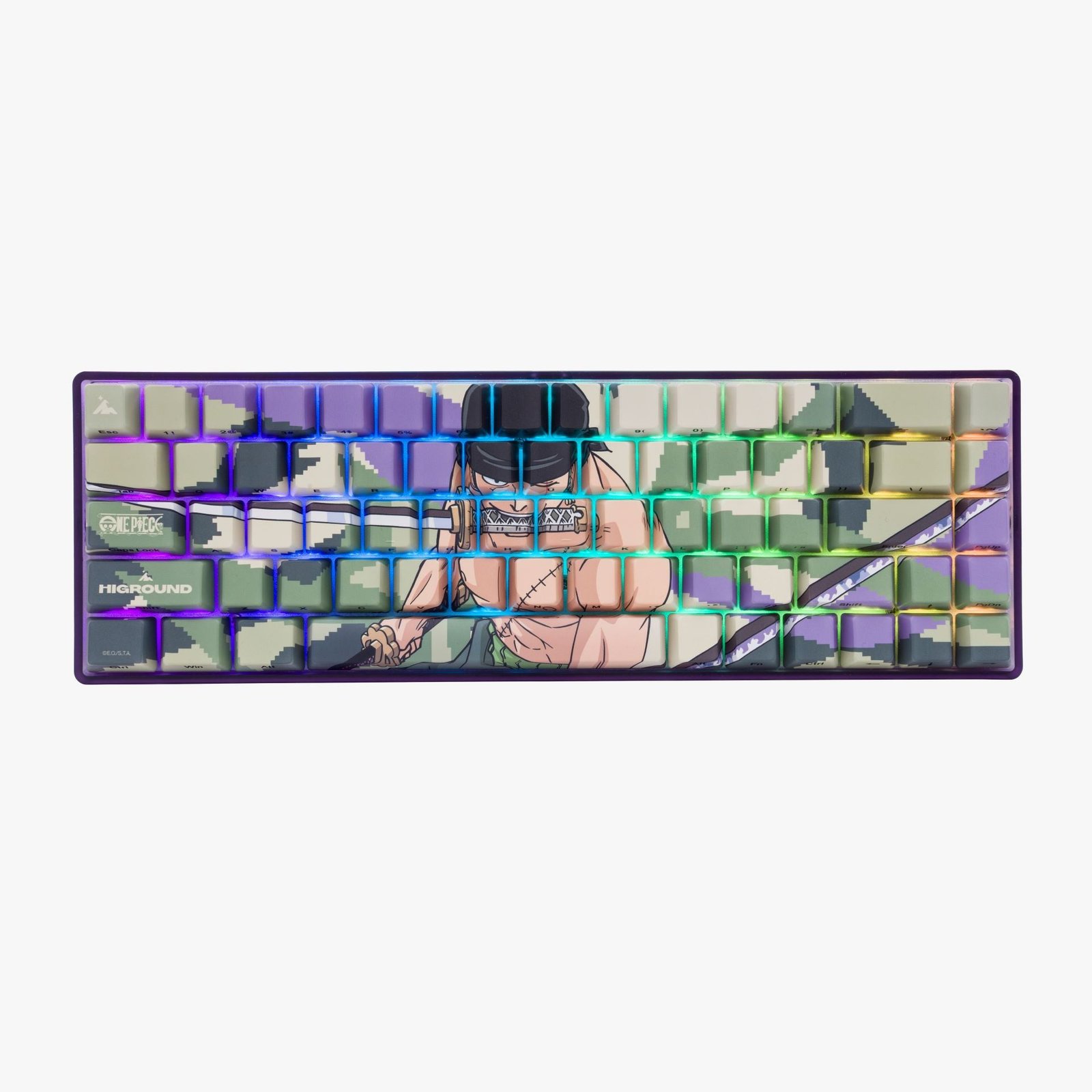 One Piece x HG Basecamp 65HE Keyboard - Zoro – Higround