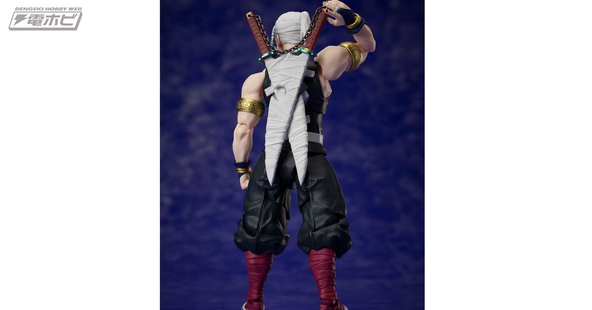 鬼滅の刃』アクションフィギュア「BUZZmod.」シリーズの宇髄天元がチラ