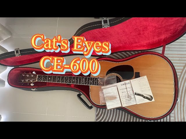 Cat's Eyes CE-600 สภาพสะสม เสียงคุณตะพาบ - YouTube