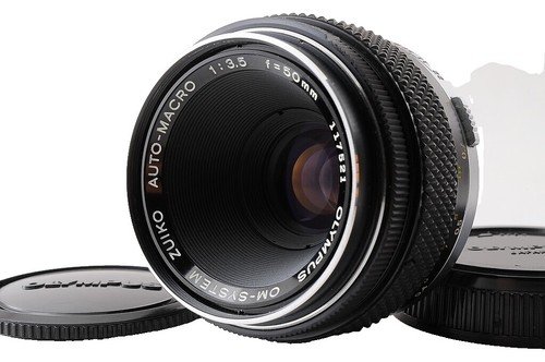Som Berthiot Cinor 3.5 F=50mm ERCSAM #N59951 Lens w/Shade hood