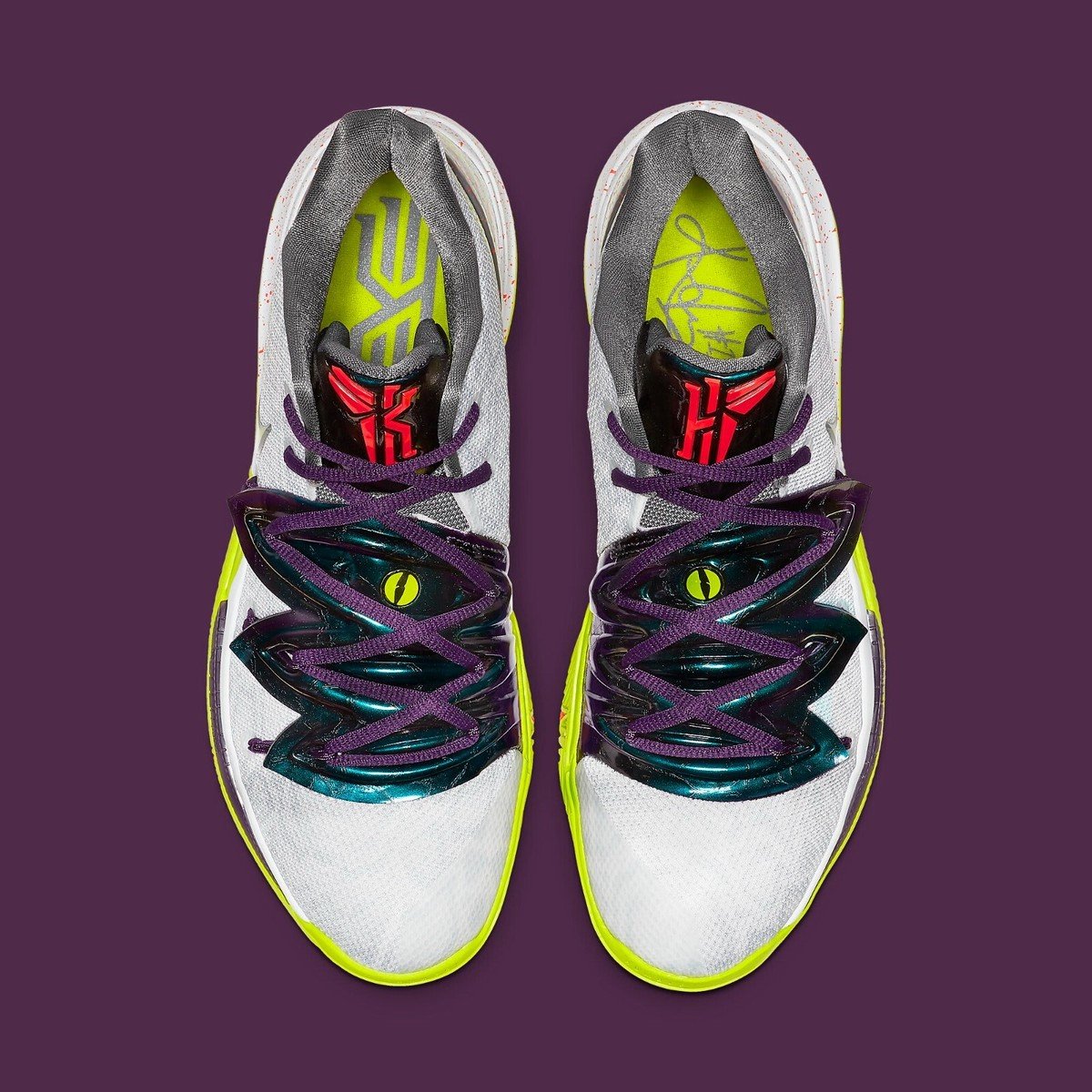 Nike Kyrie V 5 Mamba Mentality sz 10. Kobe Chaos Joker Purple