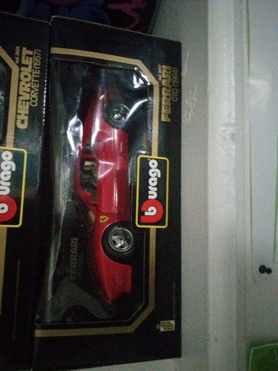 Bburago model FERRARI GTO 1984. 1:18 scale. cod.3027. Boxed. | eBay