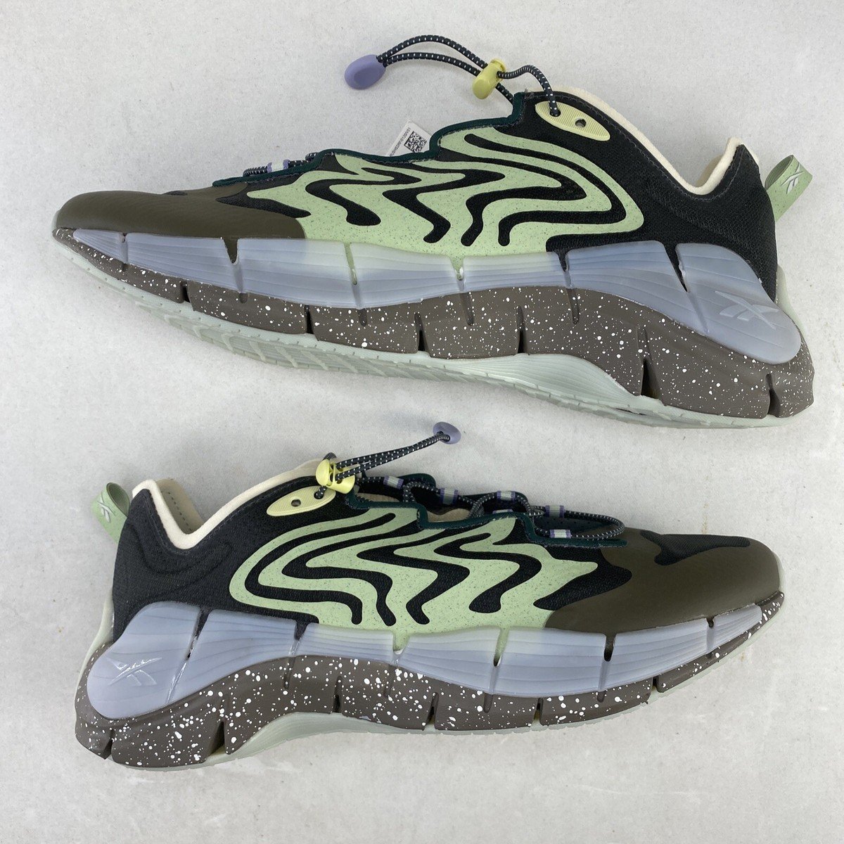 Reebok x Brain Dead Zig Kinetica II Mad Science Aloe Green S23890