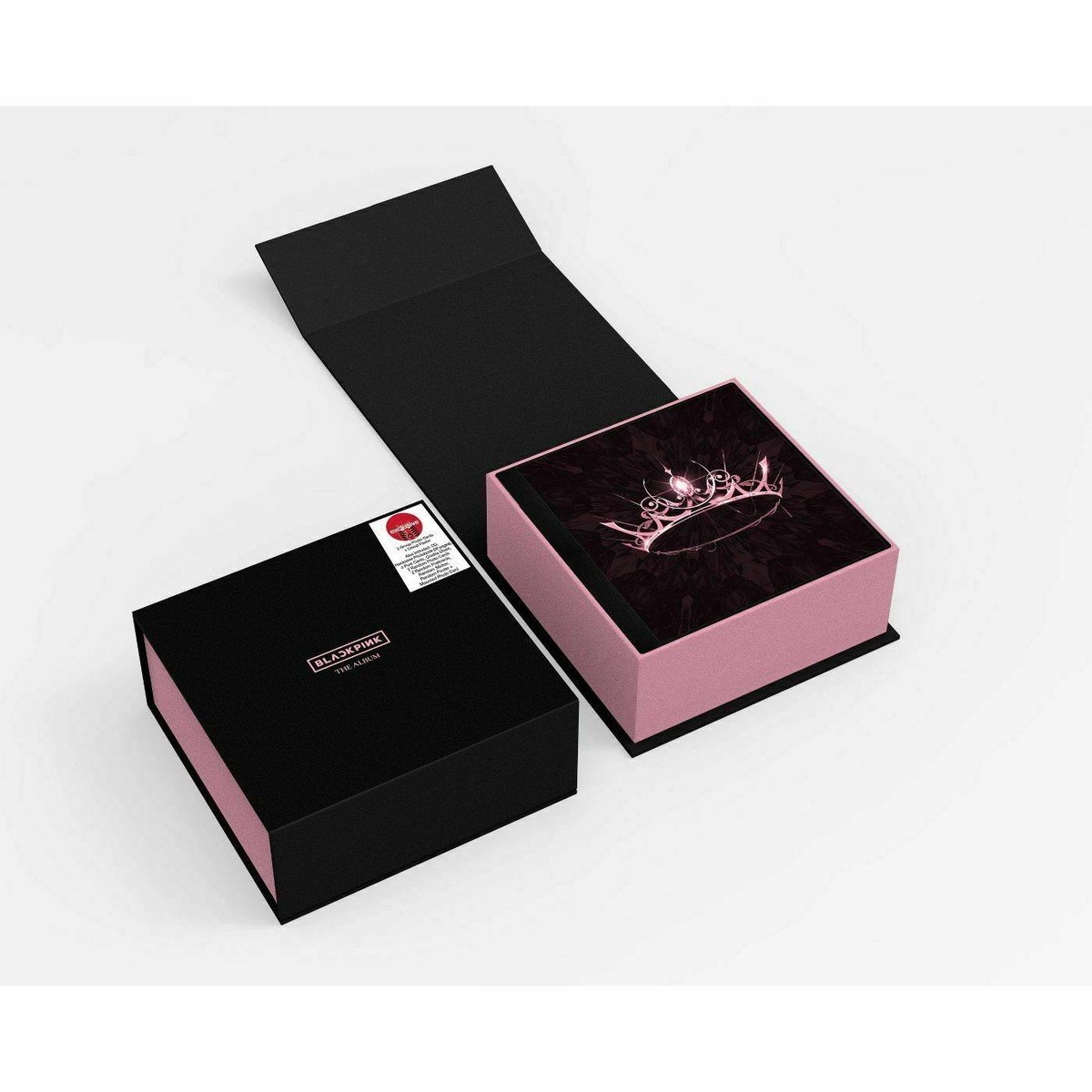 BLACKPINK THE ALBUM CD Boxset Target Exclusive K-pop Poster Ver 1