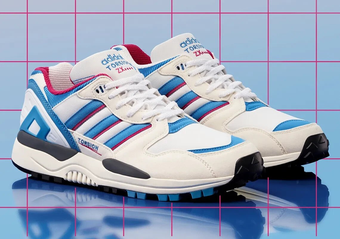 Adidas ZX 0000 Evolution White Bright Blue GZ8500 NEW Men's Size