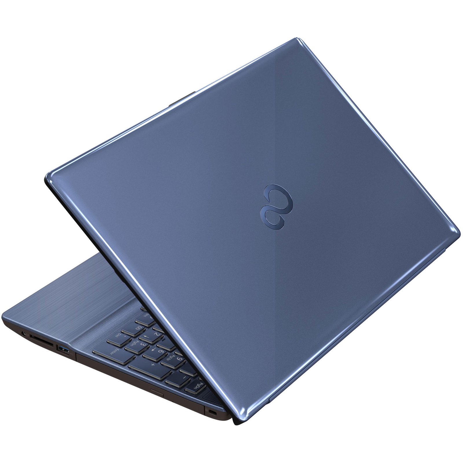 ノートパソコン LIFEBOOK AH50/F1 メタリックブルー FMVA50F1L ［15.6