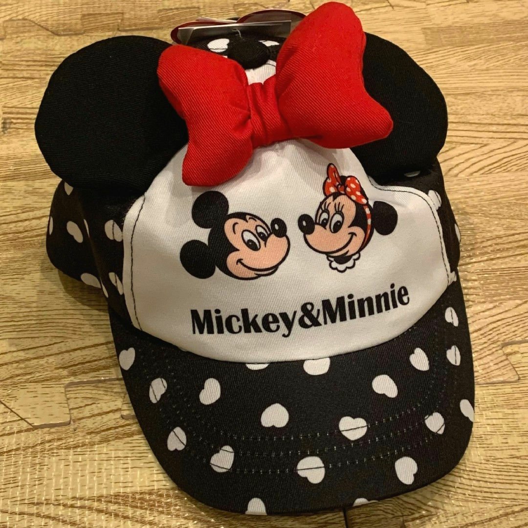 ミニーマウス - 新品未使用 ミニーちゃん 帽子 キャップ ディズニー