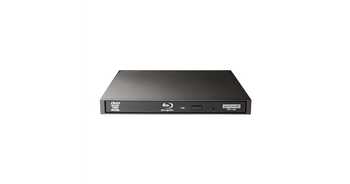ロジテック、UHD BD再生に対応したポータブルBD「LBD-LPWAWU3」 - 価格.com