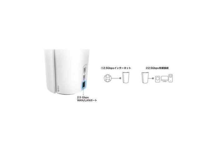 TP-Link、速度やCPUがパワーアップしたメッシュWi-Fi 6システム「Deco