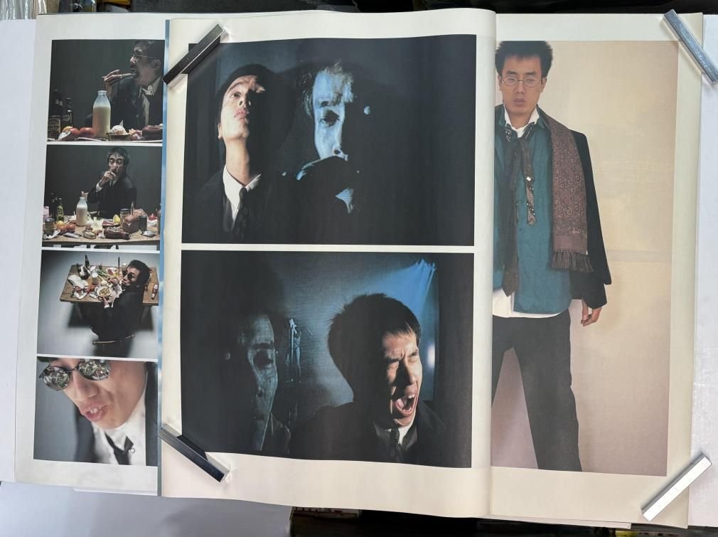 長渕剛 1988年ツアー・パンフレット NEVER CHANGE 大判ポスタータイプ