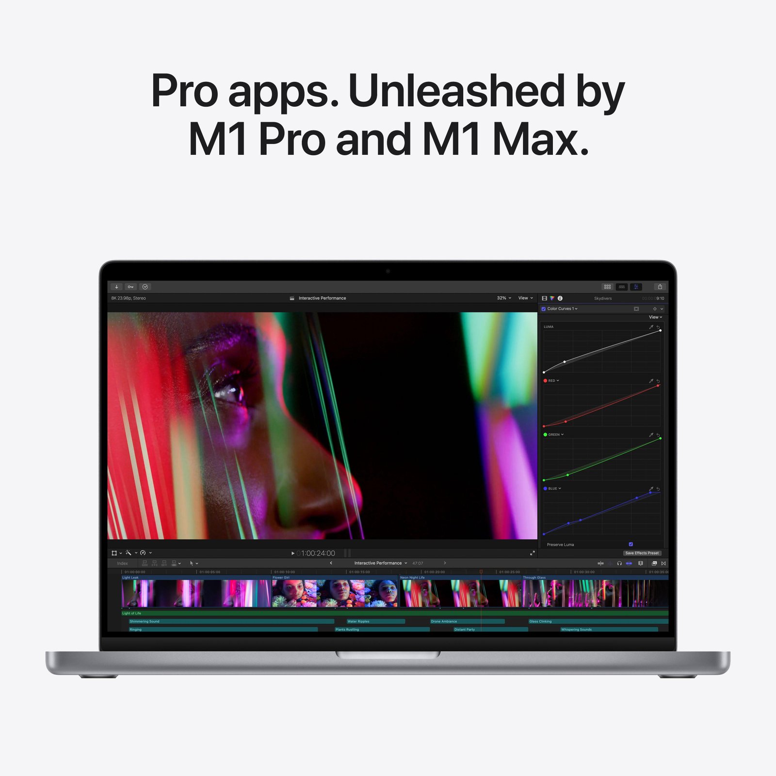 MacBook Pro 14 inch | M1 Pro Chip, 16GB, 512GB | Space Grey