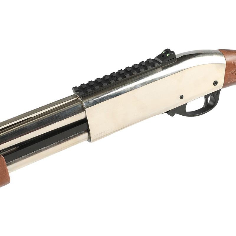 Golden Eagle M870 ガスショットガン ショートモデル Silver/RealWood