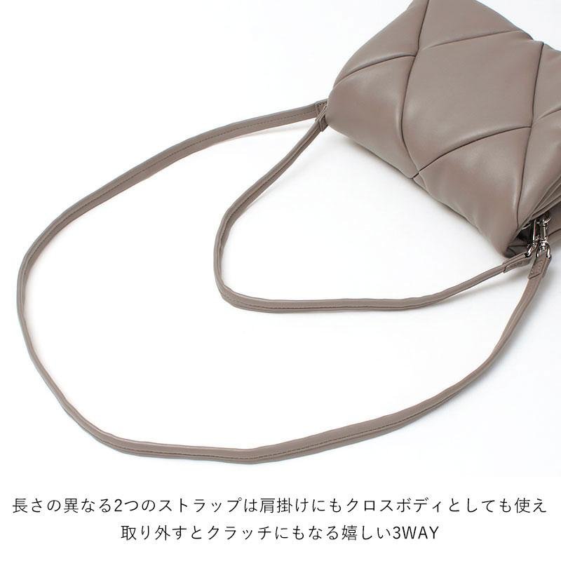 YAHKI（ヤーキ） ショルダーバッグ YAHK フェイクレザー 3WAY